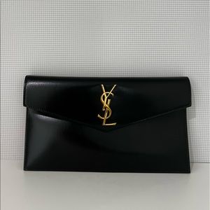 Saint Laurent Uptown Pouch Smooth Leather